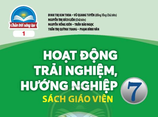 SÁCH GIÁO VIÊN HĐTN 7  CHÂN TRỜI SÁNG TẠO _Miễn phí